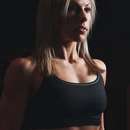 Lesbian Fitness Freak with Sporty Body in West Virginia